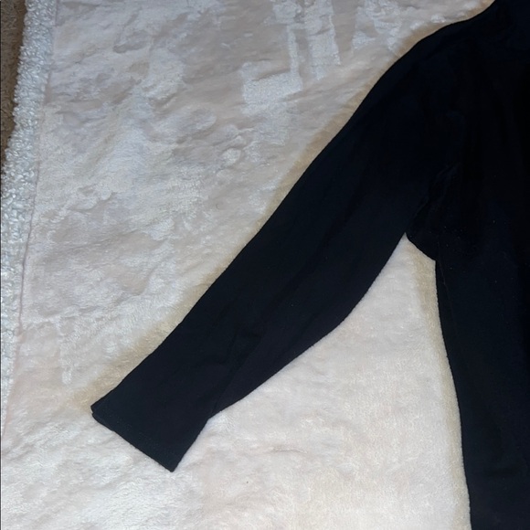 Tahari Women’s Black Long Sleeved Round Crew Neck 3/4 Sleeve Size 1X - Picture 12 of 16